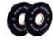 BODYPOWER 2.5Kg Solid Rubber Olympic Weight Plates (x2)