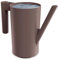 PECZEKO Regadera de 2,0 litros para casa y jardín, de plástico resistente, regadera para fácil riego de flores, plantas y plantas de interior, 1 juego (1 paquete), color marrón