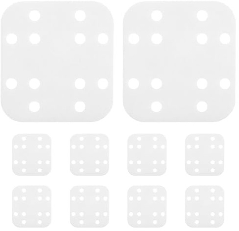 Besportble 10 StüCk Wiederverwendbare Luftbefeuchterpads Quadratische Mineralabsorptionsfilter Aromapads FüR ÄTherische ÖLe LuftbefeuchterzubehöR FüR Zuhause Und BüRo 2.17X1.97X0.04In