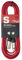 Stagg Cable de micrófono con enchufe XLR a XLR, 6m, Rojo