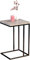 Beauty.Scouts Möbel MM Beistelltisch Larissa 3, Betonoptik, Metall schwarz matt, 38 x 62,5 x 43 cm, Wohnzimmertisch, Ablagetisch, Couchtisch