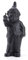 Hörl Ottmar Art Design Kunst Skulptur Gartenzwerg Sponti Zwerg Stinkefinger Mittelfinger schwarz/Black