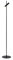 LUCIDE PHILON - Stehlampe Mit Leselampe - Ø 23 cm - LED Dim. - 1x4,5W 3000K - Schwarz