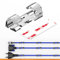 Kabelclips Kabelhalter, XIAOXI Vielzwecke Kabelführung Kabel Organizer Set mit Klebstoff Gesicherte Unterlage für Schreibtisch, Netzkabel, USB Ladekabel, Ladekabeln usw. - 20 Stück (Transparent)
