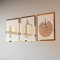iwa concept Holz Acryl Set von Ayatul Kursi, Surah Al-Falaq und Surah Al-Nas, Ramadan Dekoration (30 x 40 cm, Gold & Silber auf Weiß)