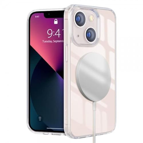 Nevox StyleShell SHOCKFlex iPhone 14 kompatibel zu MagSafe, transparent