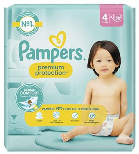 Pampers Premium Protect Gr. 4 Maxi, verpakking van 25 stuks