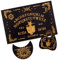 Okdance Ouija Ensemble de planches de divination en bois noir de qualité classique avec planchette pour fournitures de sorcellerie, cadeaux