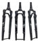 700C Rennrad-Federgabel, manuelle Verriegelung, Steckachse, 100 x 12 mm Absorber, konische Luft, Offroad-Scheibenbremsgabel, Gravel-Bike-Gabel, 40 mm Federweg