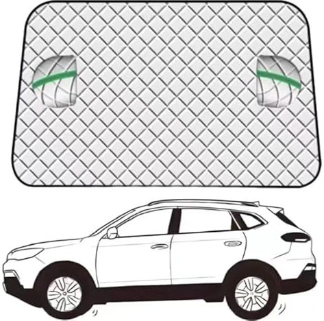 GZLYLY Coche Parasol Delantero para Ford Focus Wagon,Tela Oxford Protector Solar Coche Parasol Parabrisas Coche Protege Lluvia Las Hojas Caídas Antigranizo Accesorios Coche
