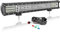 AUXTINGS 57 cm 570W Barre LED 4x4 Con Câblage,Quad rangée Spot et Inondation Rampe LED 12V 24V Étanche Bar a LED Feux Phare de Travail LED Projecteur LED pour SUV Voiture Camion Tracteur Quad Véhicule