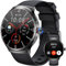 OUKITEL Smartwatch Uomo Donna, 1.43 AMOLED Orologio Intelligente Watches con Effettua Risposta Chiamate Bluetooth,100+ Sportive Fitness Bussola Contapassi Sonno Monitor IP68 Impermeabile,Android iOS