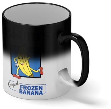 B&S Boutique Vintage Bluth's Frozen Banana – Classic TV Parody Black Magic Kaffeetasse Mug