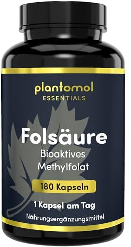 Quatrefolic® bioaktive Folsäure Tabletten - plantomol® Essentials