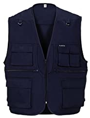 Planam Outdoor Herren Weste Sommer Weste marine Modell 1411 Größe XL