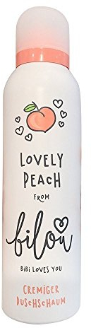 bilou, Bibis Beauty Palace, Cremiger Duschschaum, Lovely Peach, 200 ml