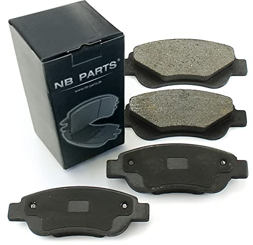 NB PARTS Bremsbeläge Bremsklötze vorne passend für Citroen C1 Peugeot 107 108 Toyota Aygo Bremse