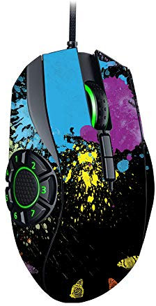 MightySkins Skin for Razer Naga Hex V2 Gaming Mouse - Splatter | Protective, Durable, and Unique Vinyl Decal wrap Cover | Easy to Apply, Remove, and Change Styles | Made in The USA