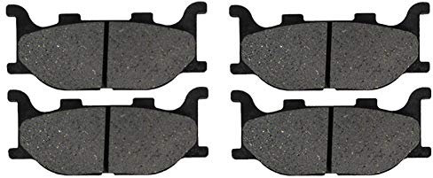 AHL 2 Paar Vorderer Bremsbeläge kit kompatibel mit yamaha XJ 600 S Diversion 1998-2003 / yamaha XJ 600 N 1998-2003
