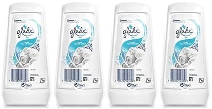 GLADE SOLID GEL 150ml - PURE CLEAN LINEN - PACK OF 4