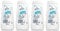 GLADE SOLID GEL 150ml - PURE CLEAN LINEN - PACK OF 4