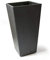 ECO GARDEN Recyled Rubber Plant Pot, Slate, 50cm