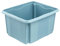 keeeper Aufbewahrungsbox mit Dreh-/Stapelsystem, 41 x 34,5 x 22 cm, 24 l, Emil, Nordic Blue