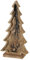 MamboCat Deko-Aufsteller Percha I LxBxH 17x8x36cm I Deko-Tanne aus Mango-Holz I Weihnachtsbaum I Weihnachts-Deko Baum I Wohnzimmer, Esstisch I Advents-Dekoration zum Hinstellen I Christmas X-Mas