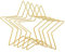 YEJAHY 5 Stück Metallringe zum Basteln, 20cm Decorative Ring for Hanging, Star Wreath Frame, Metal Ring Dream Catcher for DIY Crafts, für Hochzeit Kranz, Traum Catcher(Gold)
