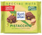 Ritter Sport Pistazie, Vollmilchschokolade mit feinen Pistazienstückchen, Schokoladen-Klassiker zum Genießen, 100g Tafel