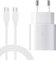 25W USB C Fast Charger, Compatible Samsung Galaxy S24, S23, S22, S21 Plus/FE/Ultra, S20 Plus, Z Fold 5/6 5G, Z Flip 6/5, Note 20/10, A55, A54, A53, A35, A15, A14, A05s, Ultra Fast Adapter Netzteil