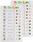 Checklist Board, Stick-On Task List, Reusable Memo Board for Children, Task Planner Children, Task List for Children (To-Do-Liste-2pcs)