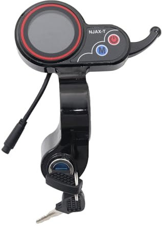 ZEMNLO Écran LCD for Trottinette électrique Hitway H5, avec Verrouillage, Accessoires for Tableau de Bord Écran d'affichage pour Trottinette électrique