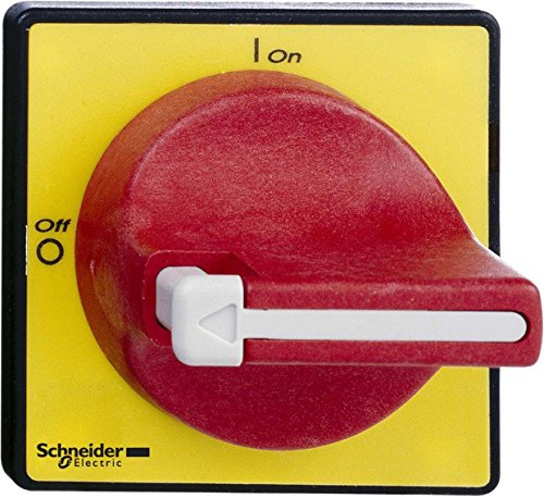 Schneider Electric kdf1pz TeSys Mini Vario Vario, Command Rotary Front – HALF RED WITHOUT LOCK