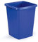 Durable Durabin Abfalleimer / Wertstofftonne 90 Liter, lebensmittelecht, mit Tragegriffen, blau, 1800474040
