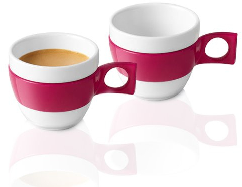 Tasses à Expresso Nescafé Dolce Gusto, Porcelaine, Pack de 2, Café, 6 cl