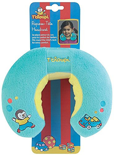 Jemini 022802 T'Choupi Coussidou en Peluche/Repose Tête pour Enfant Bleu