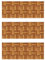 vidaXL 30x Akazie Terrassenfliesen 30x30cm Holzfliesen Klickfliesen Fliesen