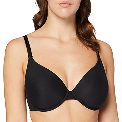 Sloggi Damen Zero Lace WHP Halbschalen BH , Schwarz (Black (04) , 70E