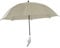 Rolko Kohlgrüber GmbH Rollatorschirm, fixierbarer Schirm mit Halterung für Rollstuhl und Rollator, Winkel und Höhe einstellbar, Automatiköffnung, beige