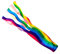 Fenteer Windsack Garten Wetterfahne Balkon Äolsglöckchen, 70cm Regenbogen
