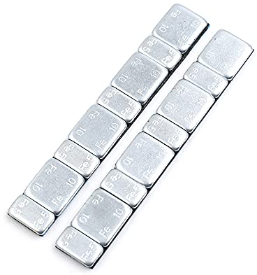 F FIERCE CYCLE 60g 2.1oz Motorbike Car Wheel Balance Weights 124 x 18mm 2pcs