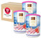 Pere's Candy Bundle für 1,2 kg • Erdbeere Wafer Sticks • Waffelröllchen mit Erdbeergeschmackcreme 3er Pack (3 x 400 g) + Pere's Candy Notepad DIN A7-25 Blatt