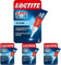 Loctite 1628817 Glass Bond, Glass Glue, Instant Super Glue for Glass, Easy to Use and Durable Clear Glue for Long-term Reusability, 1 x 3g (Pack of 4)