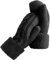 AURUZA Handschuhe Damen Winter Warme, Fäustlinge Damen Kinder Fausthandschuhe Winterhandschuhe Perfektes Weihnachts Geburtstags Geschenk für Damen Mädchen Mutter Tochter Liebhaber (Schwarz 1)