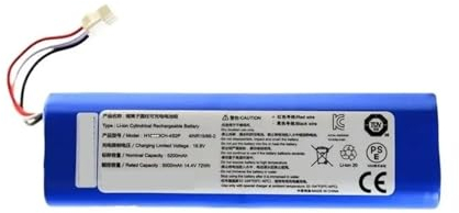 Compatible con Laresar L6pro. Batería Recargable de Iones de Litio, batería de Robot Aspirador con Capacidad, 5200 mAh.