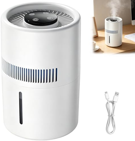2-in-1 Luftreiniger und Luftbefeuchter, 4L Ruhig Smart Air Feuchrifier