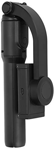HELEVIA Selfie-Stick-Stabilisator, Einachsiger Anti-Shake-Handheld mit Verdecktem Stativ für Live-Übertragungen, Reisen und Bergsteigen