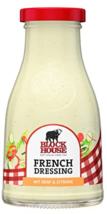 BLOCK HOUSE Salatdressing FRENCH, 240ml Glas