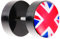 Piersando Ohrstecker Ohrringe Piercing Fake Ohr Plug Flesh Tunnel Fahne Motiv Fussball EM & WM Fanartikel Land Flagge Schmuck UK 10mm